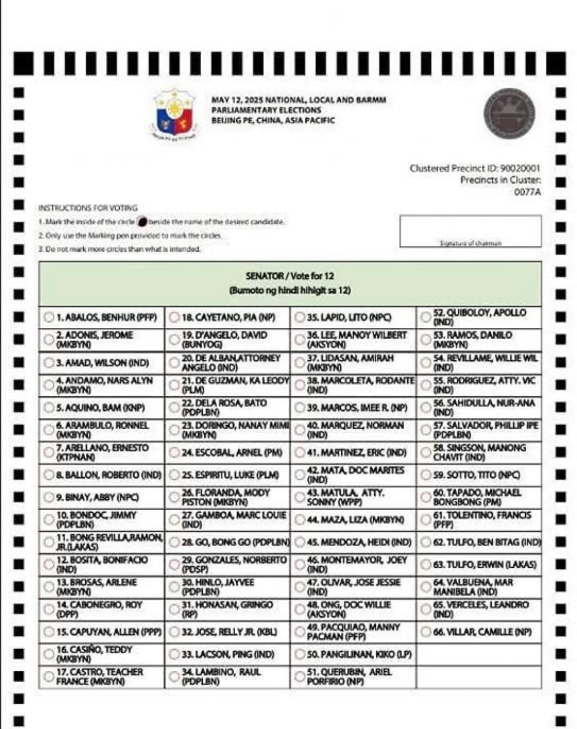 Comelec Begins Printing 73 Million Ballots for May 2025 Elections